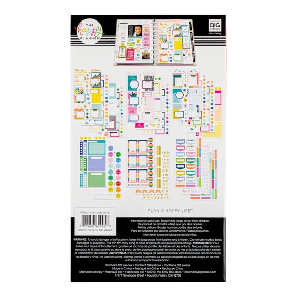 Happy Planner Student Productivity Snap-In Sticker Pack READ - Picture 4 of 4